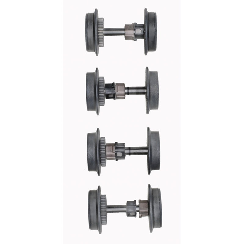 Atlas O Premier 66048 O Scale Replacement Locomotive Wheel Set for 3 Rail 4 Axle Diesel