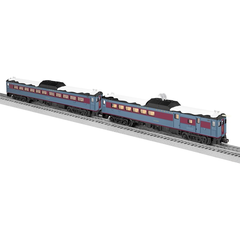 Lionel 2335110 O Gauge LionChief Plus 2.0 Budd RDC2 Combo Polar Express PE-1225/PE-25