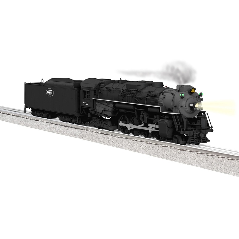 Lionel 2431530 O Scale BTO LEGACY 2-8-4 Berkshire Steam Loco DT&I 705
