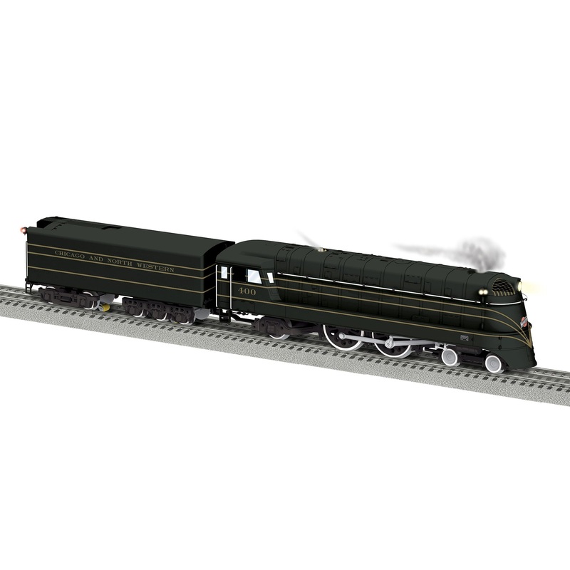 Lionel 2431730 O Scale BTO LEGACY 4-4-2 Steam Loco Chicago & NorthWestern CNW 400