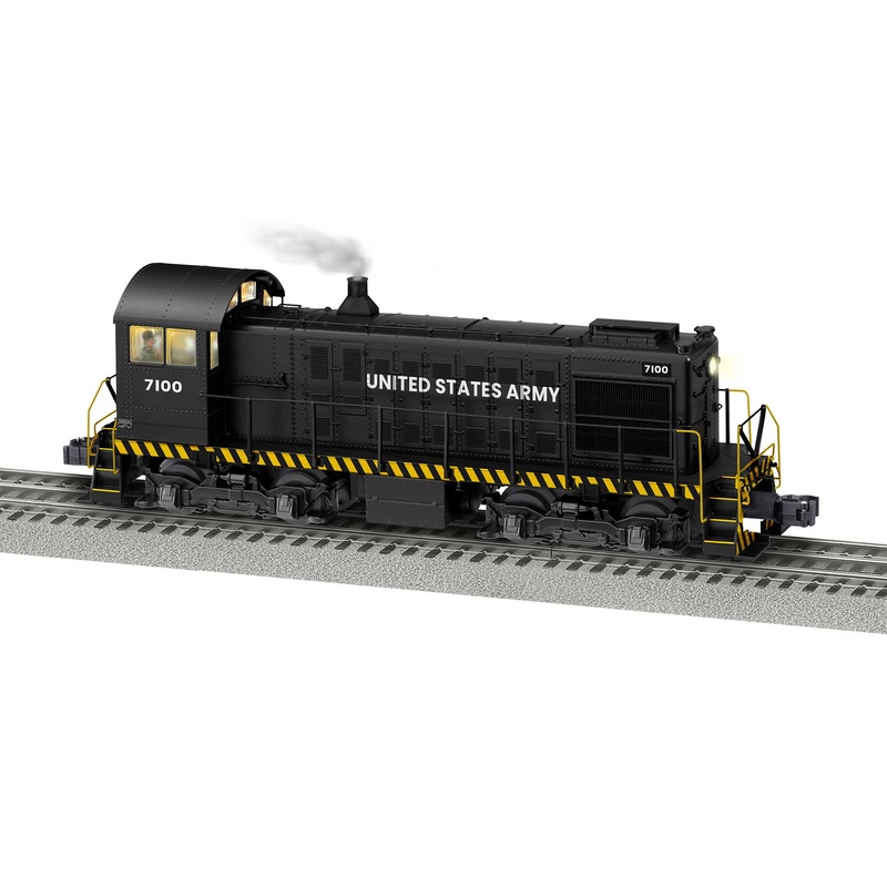 Lionel 2433350 O Scale ALCo S2 Diesel US Army 7100