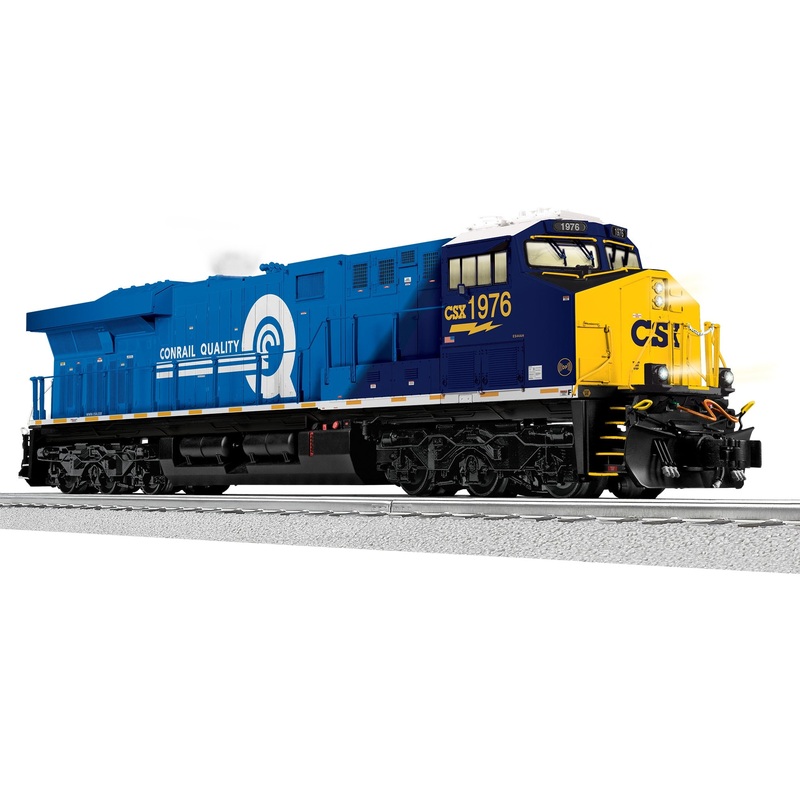 Lionel 2433891 O Scale GE ES44AC Conrail Heritage CSX 1976 with LEGACY