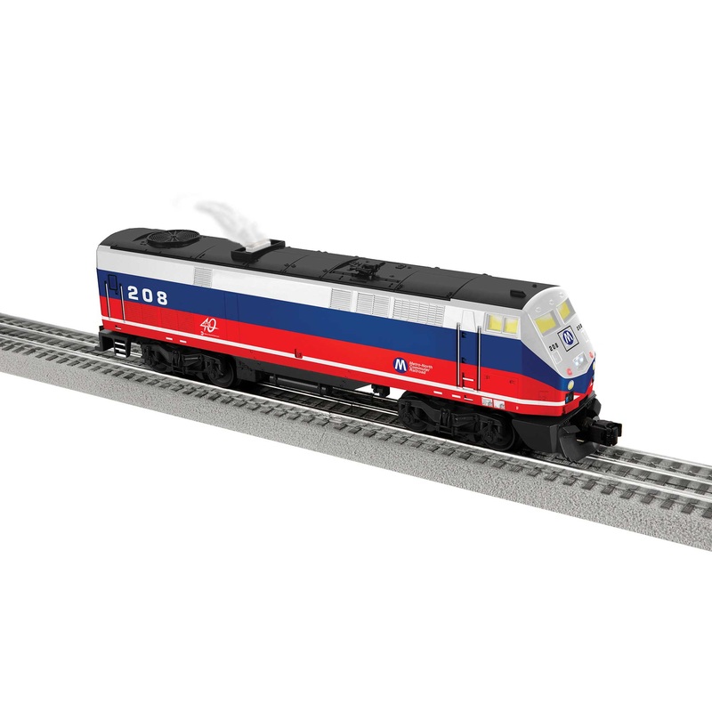 Lionel 2434100 O Gauge LC+ 2.0 GE Genesis Diesel Metro North 208
