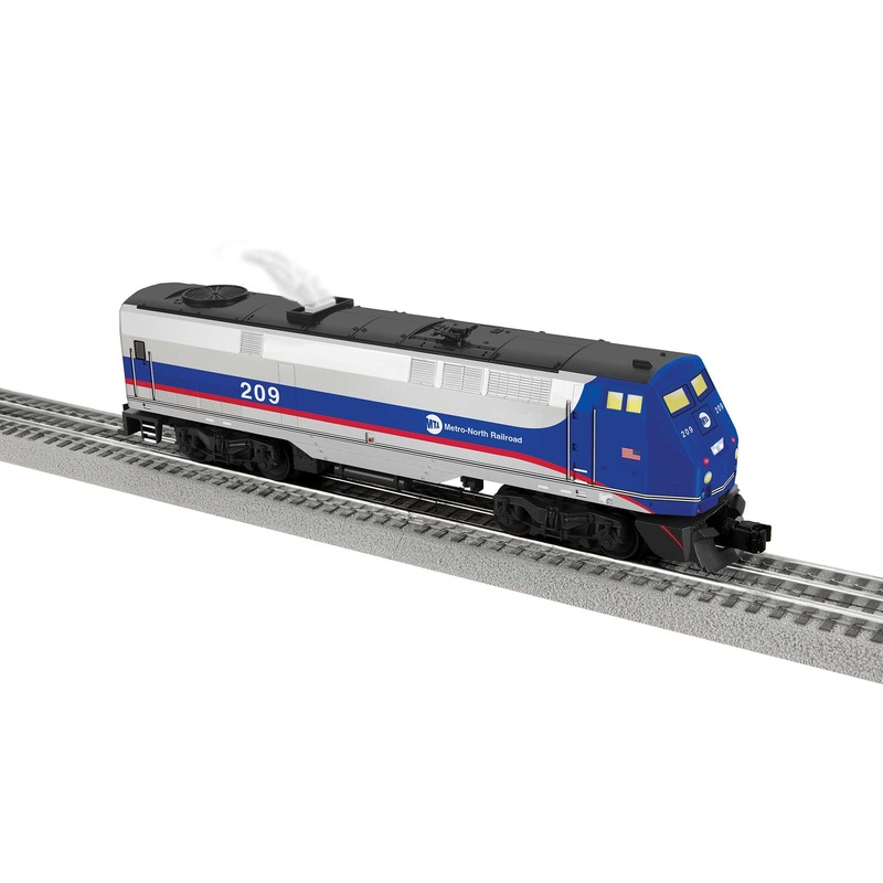 Lionel 2434110 O Gauge LC+ 2.0 GE Genesis Diesel Metro North 209