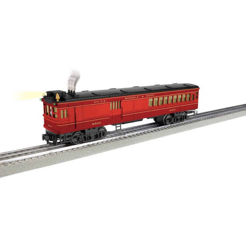 Lionel 2435070 O Gauge LionChief 2.0 Gulf Mobile & Ohio GM&O 2506 Doodlebug