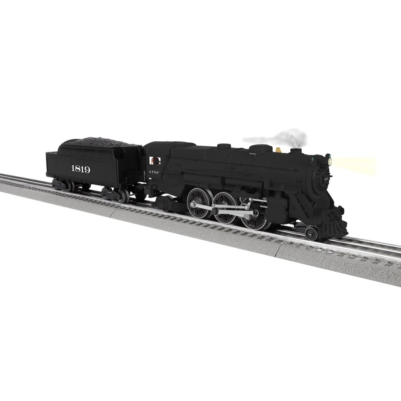 Lionel 2445060 O Gauge Santa Fe ATSF 1819 2-4-2 Steam Loco with LionChief