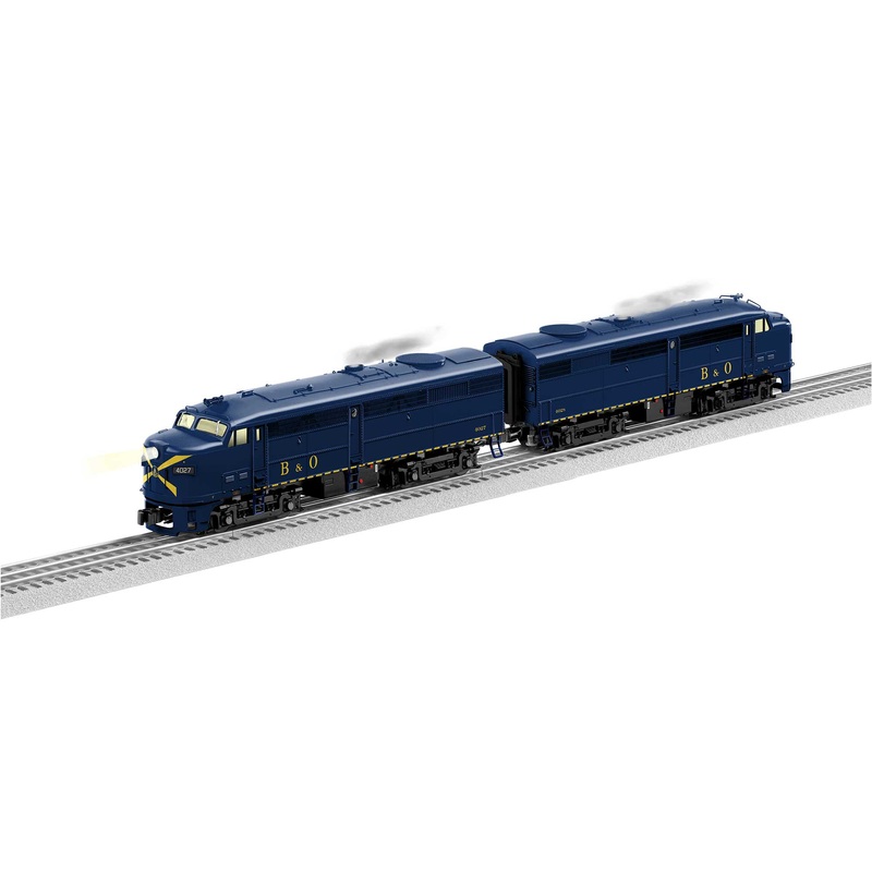 Lionel 2533880 O Gauge LEGACY ALCo FA-2 AA Set Baltimore & Ohio B&O (BTO)