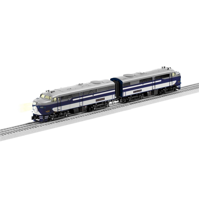 Lionel 2533920 O Gauge LEGACY ALCo FA-2 AA Set Wabash (BTO)