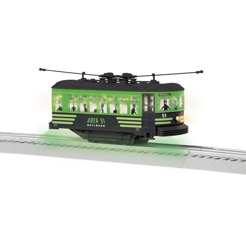 Lionel 2535070 O Gauge Area 51 Trolley