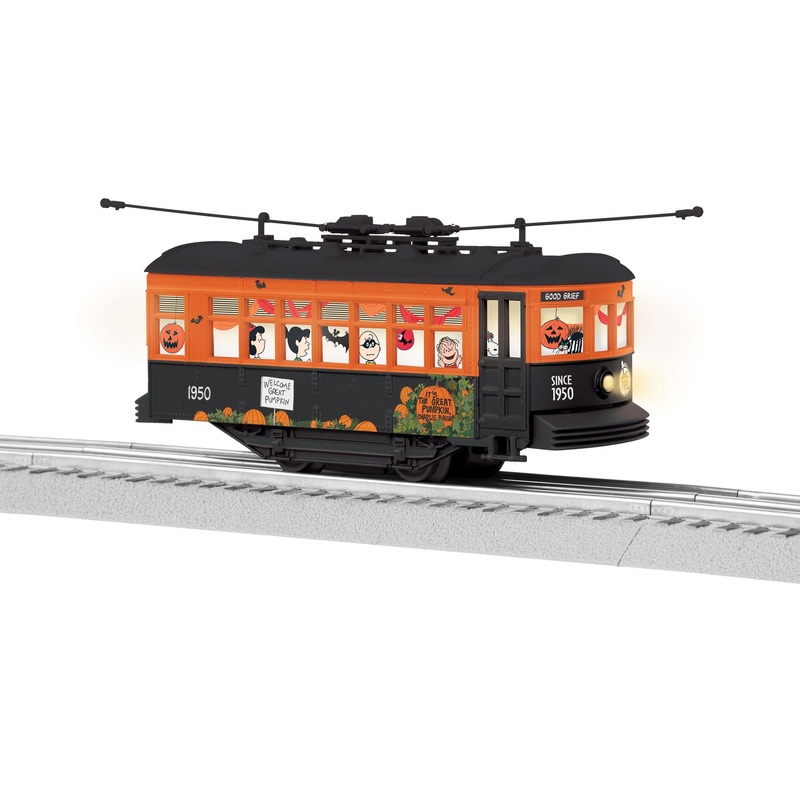 Lionel 2535140 O Gauge Peanuts Halloween Trolley