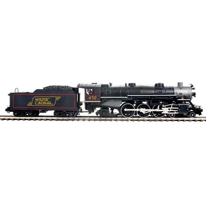 MTH Premier 20-3813-1 O Scale 4-6-2 Heavy Pacific Maine Central MEC 470