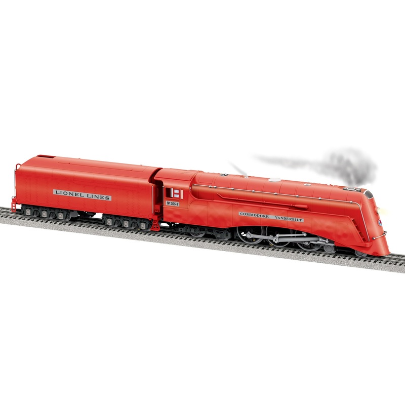 Lionel 2531390 O Scale 4-6-4 Commodore Vanderbilt Steam Loco Lionel Lines 265E (Red VISION Line BTO)