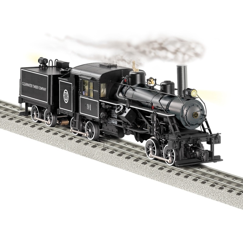 Lionel 2531530 O Scale LEGACY Heisler Steam Clearwater Timber #91 (BTO)