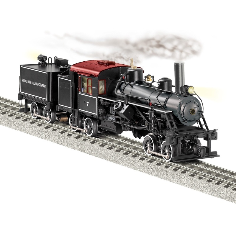 Lionel 2531550 O Scale LEGACY Heisler Steam Loco Middle Fork Railroad #7 (BTO)