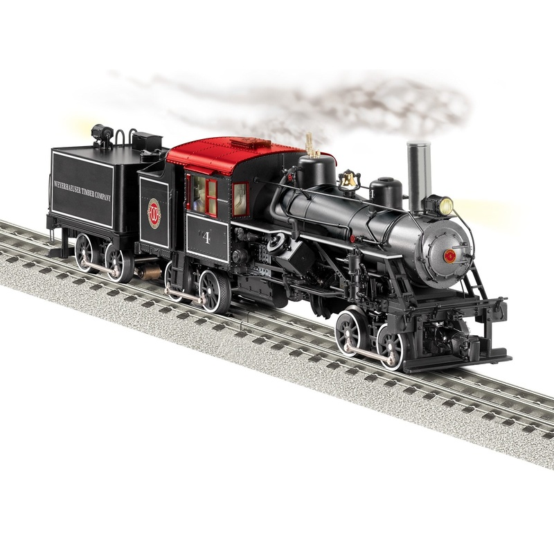 Lionel 2531560 O Scale LEGACY Heisler Steam Loco Weyerhaeuser Lumber #4 (BTO)