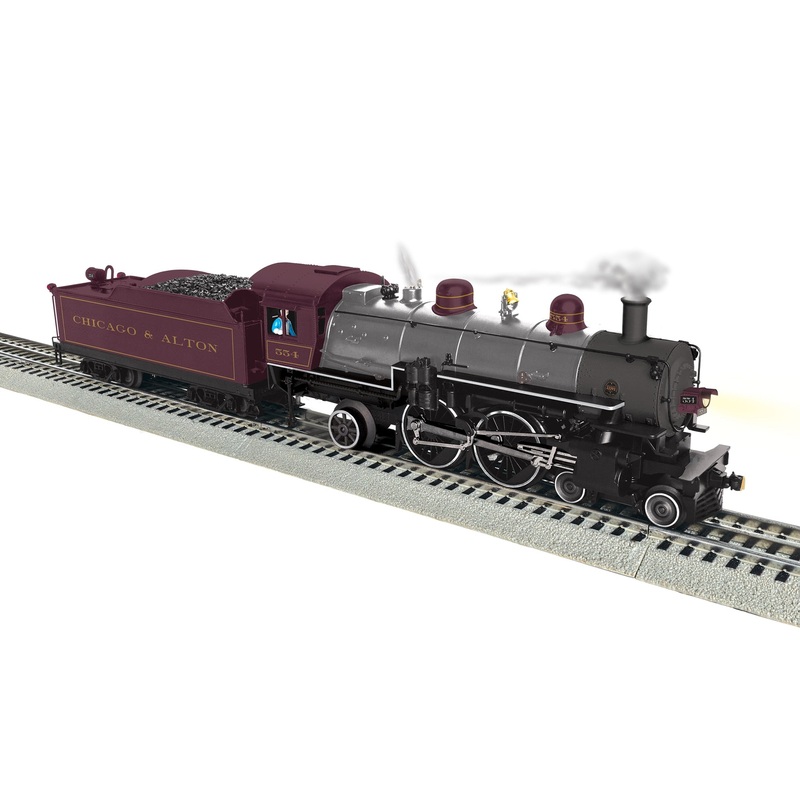 Lionel 2531600 O Gauge LEGACY 4-4-2 A6 Atlantic Steam Loco Chicago & Alton (BTO)
