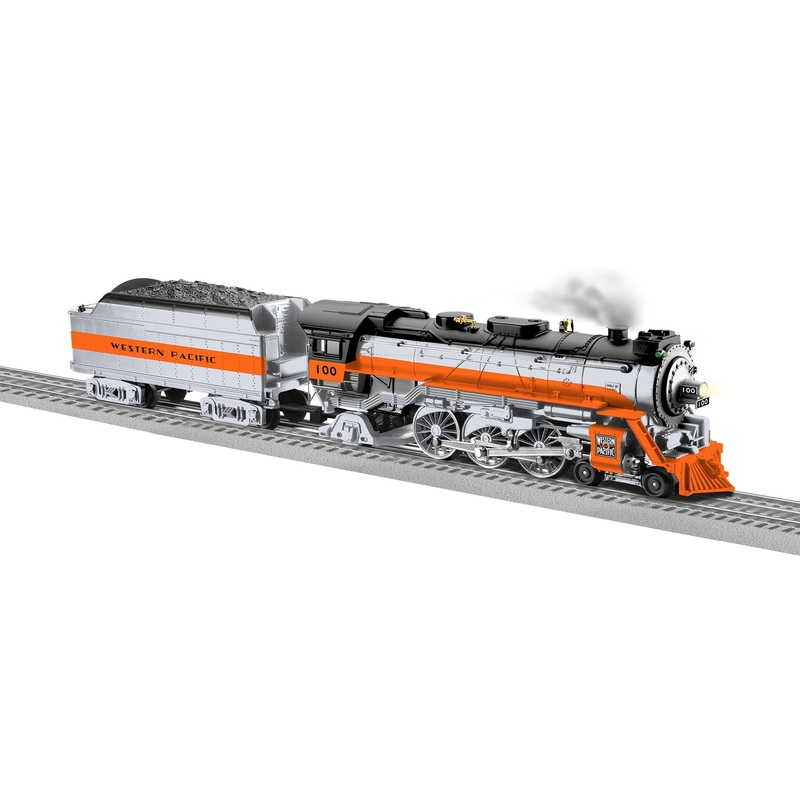 Lionel 2532100 O Gauge LC+ 2.0 4-6-2 Pacific Steam Loco Western Pacific WP 100