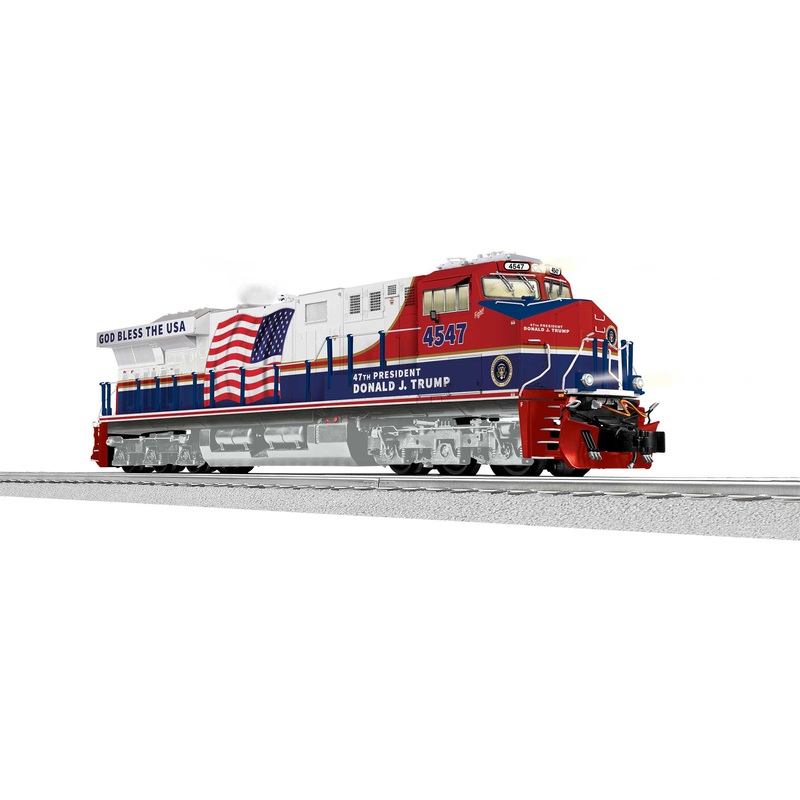 Lionel 2533047 O Gauge LEGACY GE ES44 President Trump 4547 (BTO)