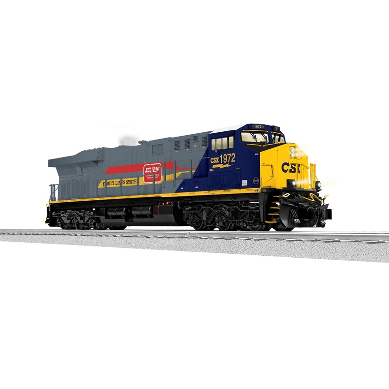 Lionel 2533561 O Gauge LEGACY GE ES44 CSX 1972 (Family Lines Heritage BTO)