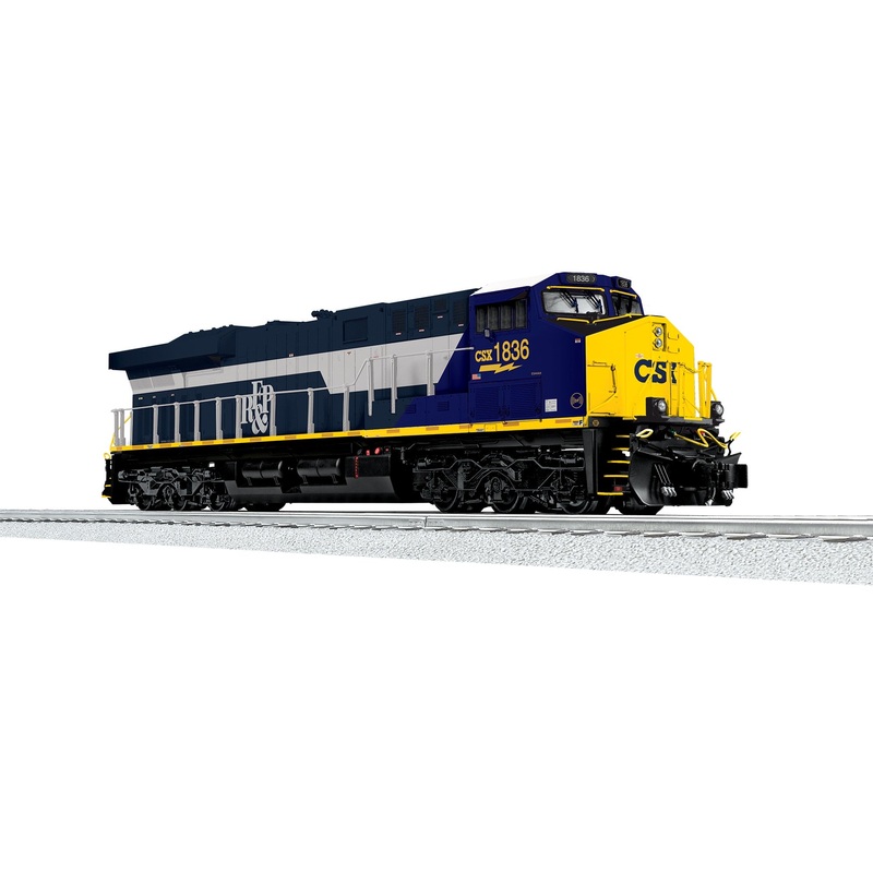 Lionel 2533579 O Gauge Non Powered GE ES44 CSX 1836 (RF&P Heritage BTO)