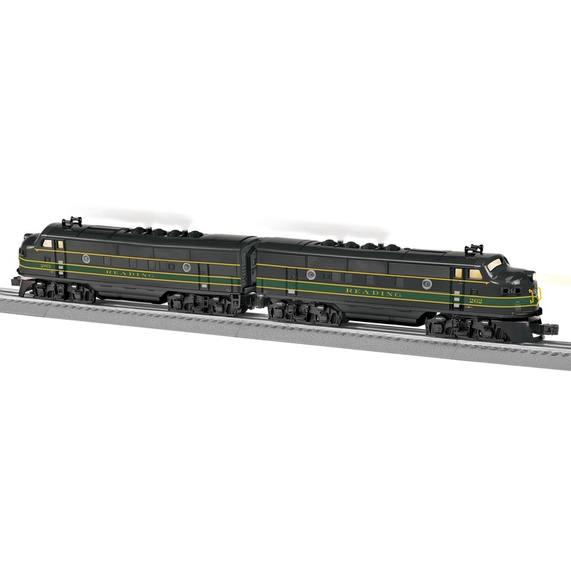 Lionel 2534080 O Gauge LC+ 2.0 EMD F3 AA Set Reading