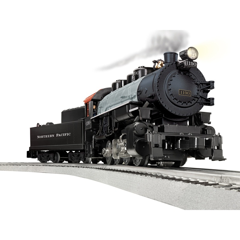 Lionel 2545020 O Gauge LionChief 0-8-0 Steam Loco Northern Pacific NP 1190