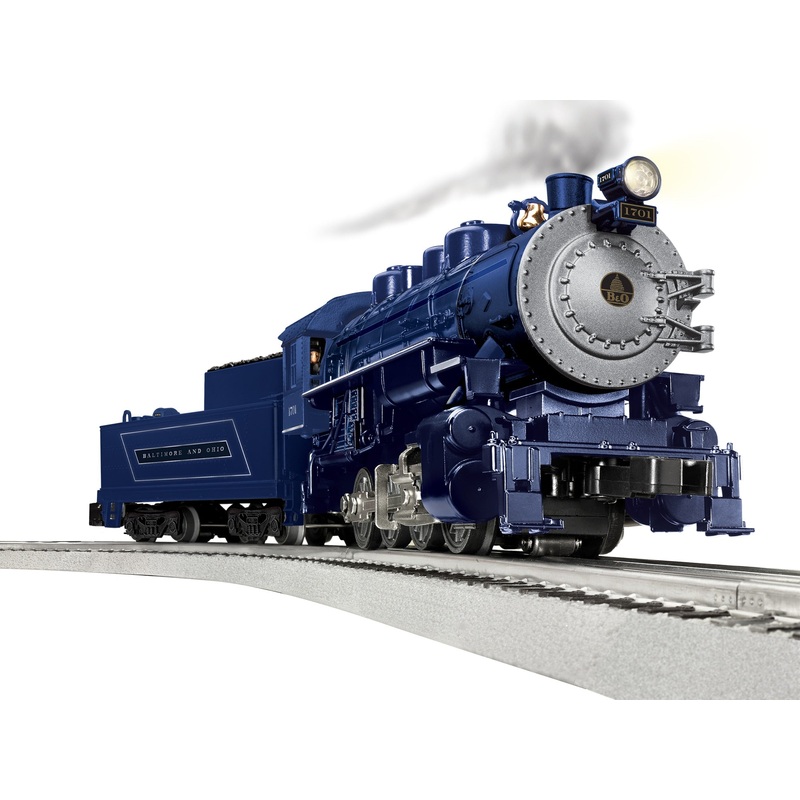 Lionel 2545040 O Gauge LionChief 0-8-0 Steam Loco Baltimore & Ohio B&O 1701