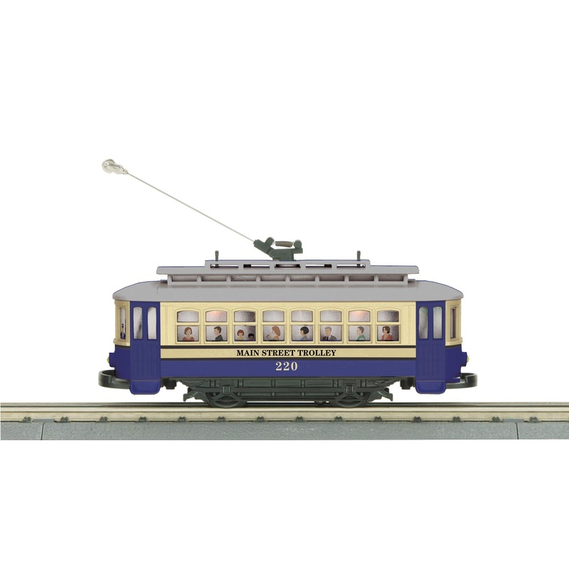MTH RailKing 30-5246 O Gauge Bump-N-Go Trolley Main Street